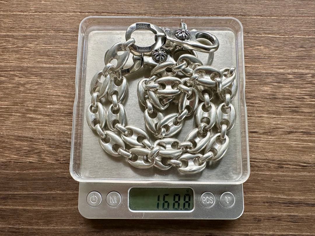 メキシカン　マリーンチェーンウォレットダブルクリップ