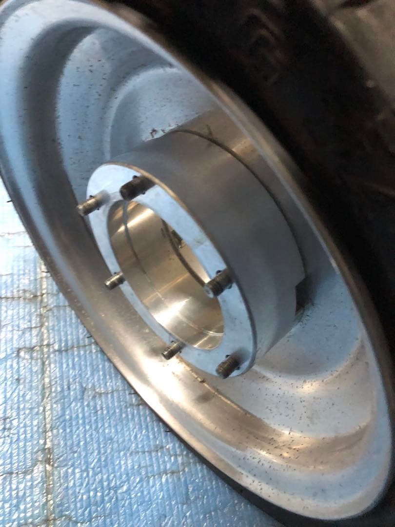 ジャイロ系　ミニカー化　ホイール/スペーサーセット＊送料込み＊カスタム　改造