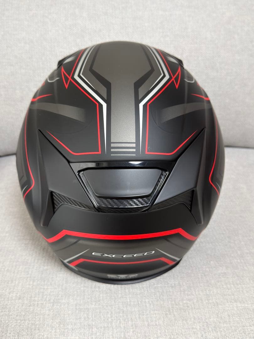 Kabuto Exceed ジェットヘルメット ブラック/レッド