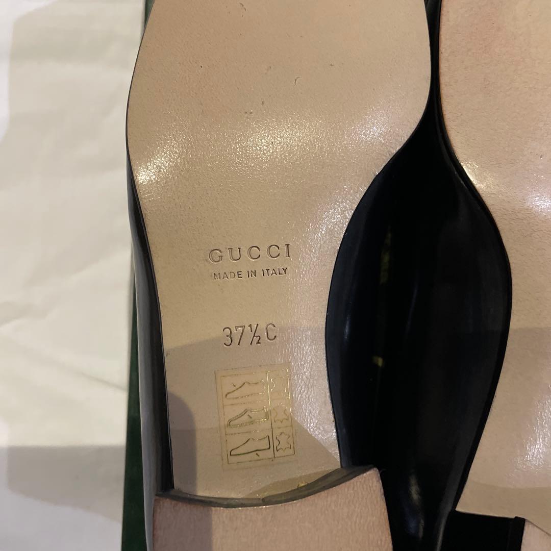 マウ　GUCCI パンプス　未使用品　サイズ24センチ 黒