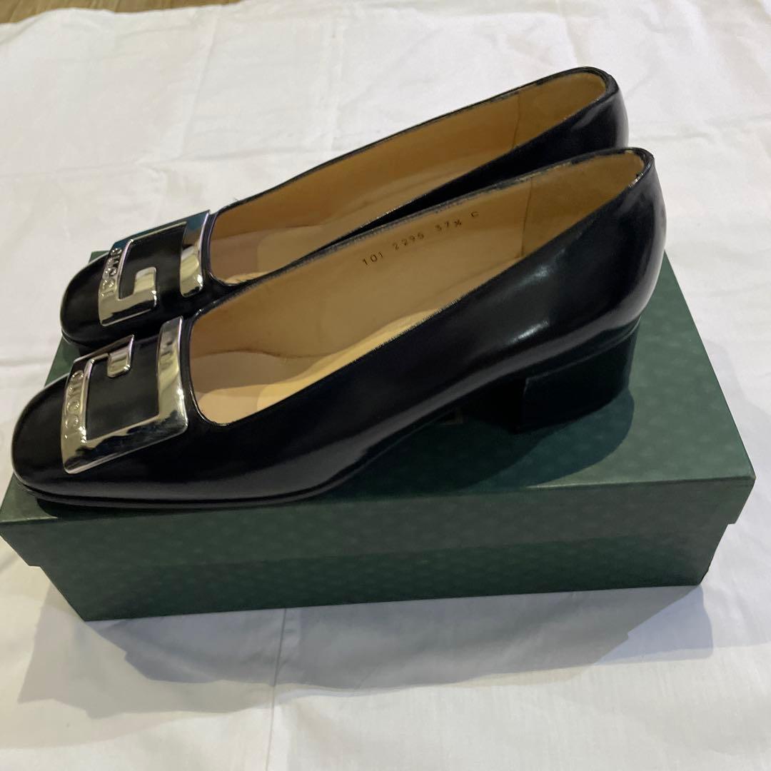 マウ　GUCCI パンプス　未使用品　サイズ24センチ 黒