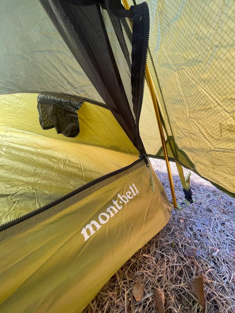 mont-bell　サンダードーム１型＋クロノスドーム1グランドシート