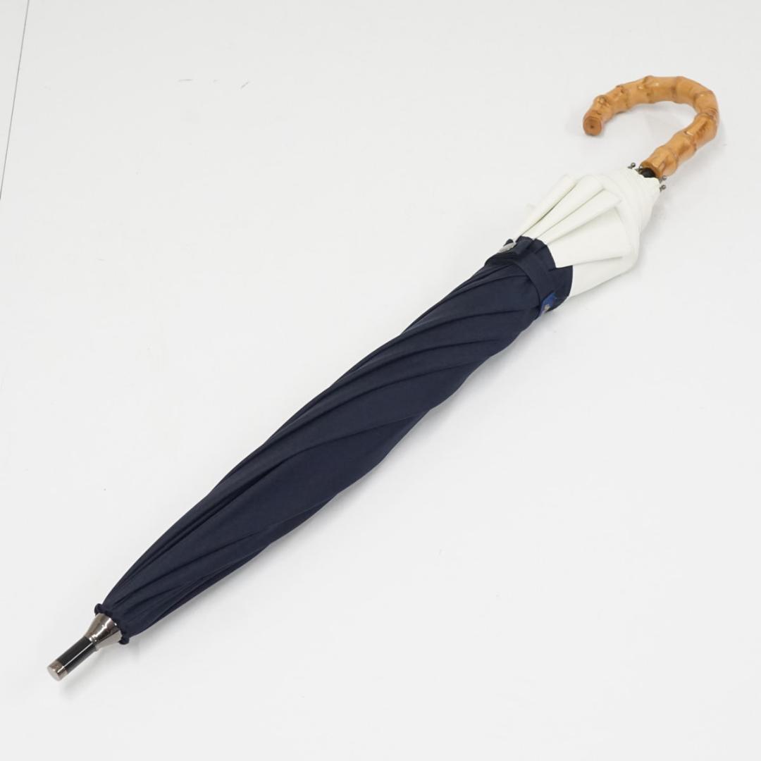 芦屋ロサブラン 完全遮光日傘 USED美品 ショートサイズ ネイビー 50cm