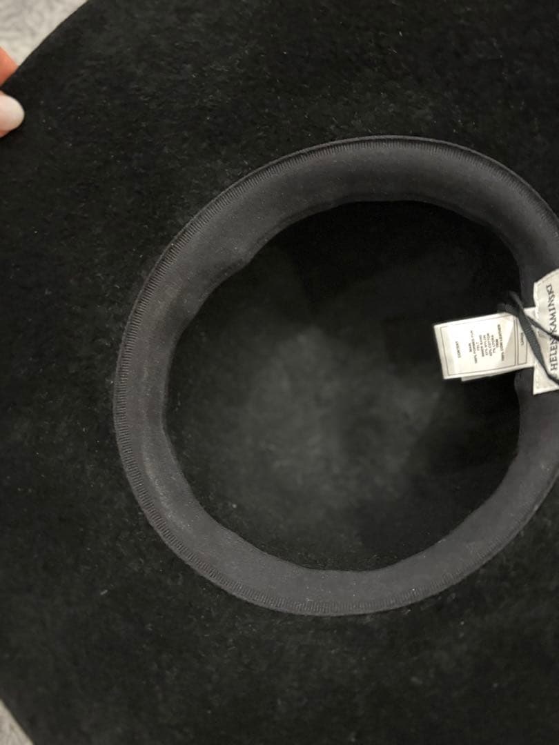 HELEN KAMINSKI ブラック フラッパーハット