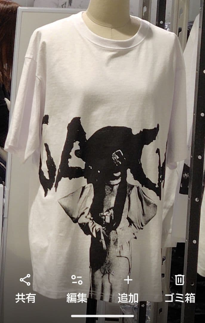 レディガガ MAYHEM POP-UPストアGothic LogoTシャツ M