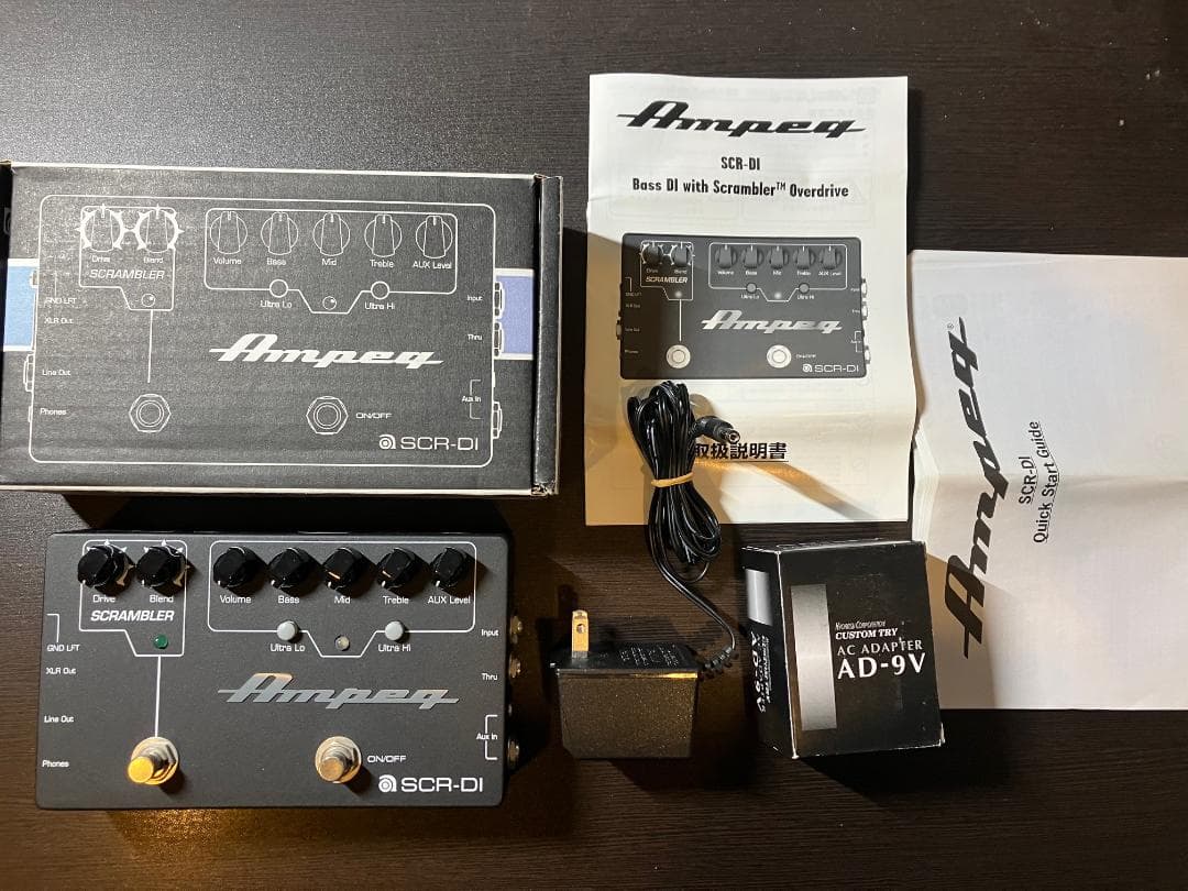 Ampeg SCR-DI アンペグ ベース用プリアンプ