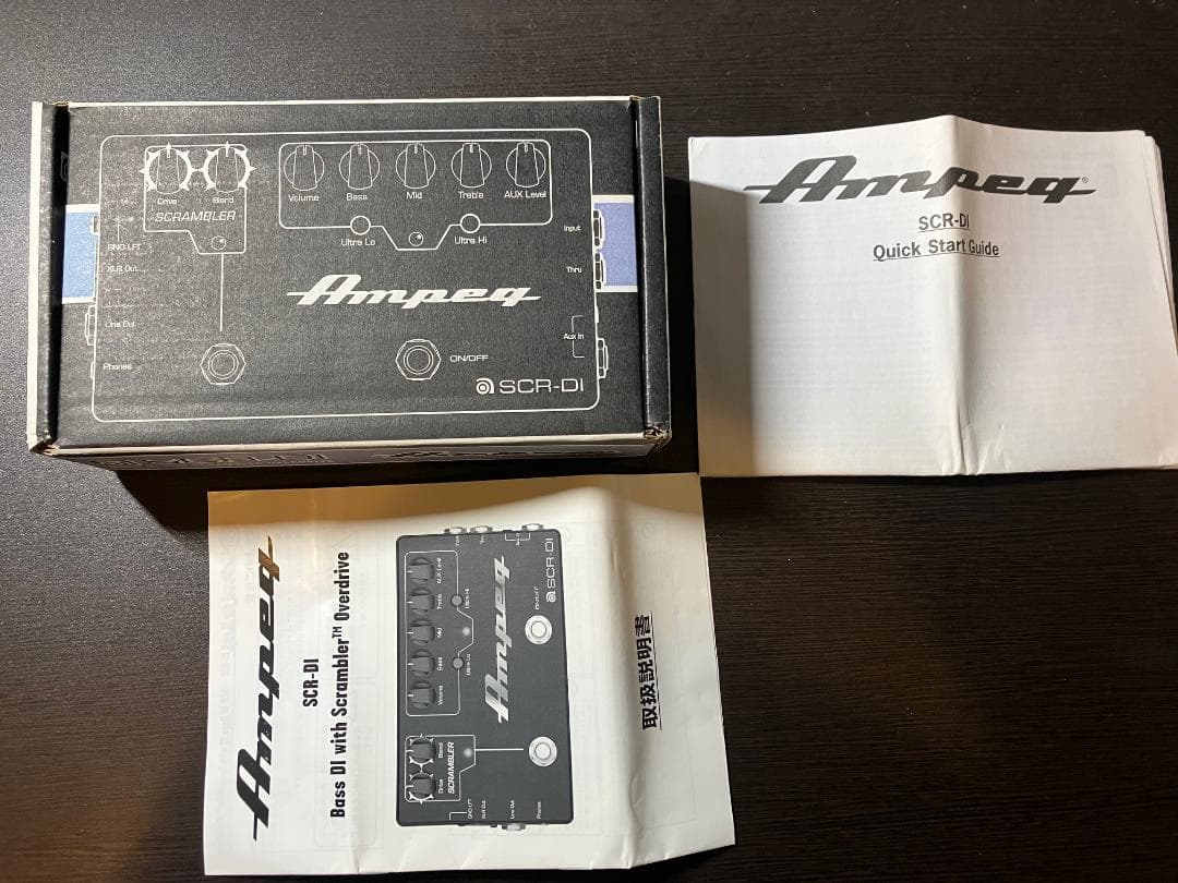 Ampeg SCR-DI アンペグ ベース用プリアンプ