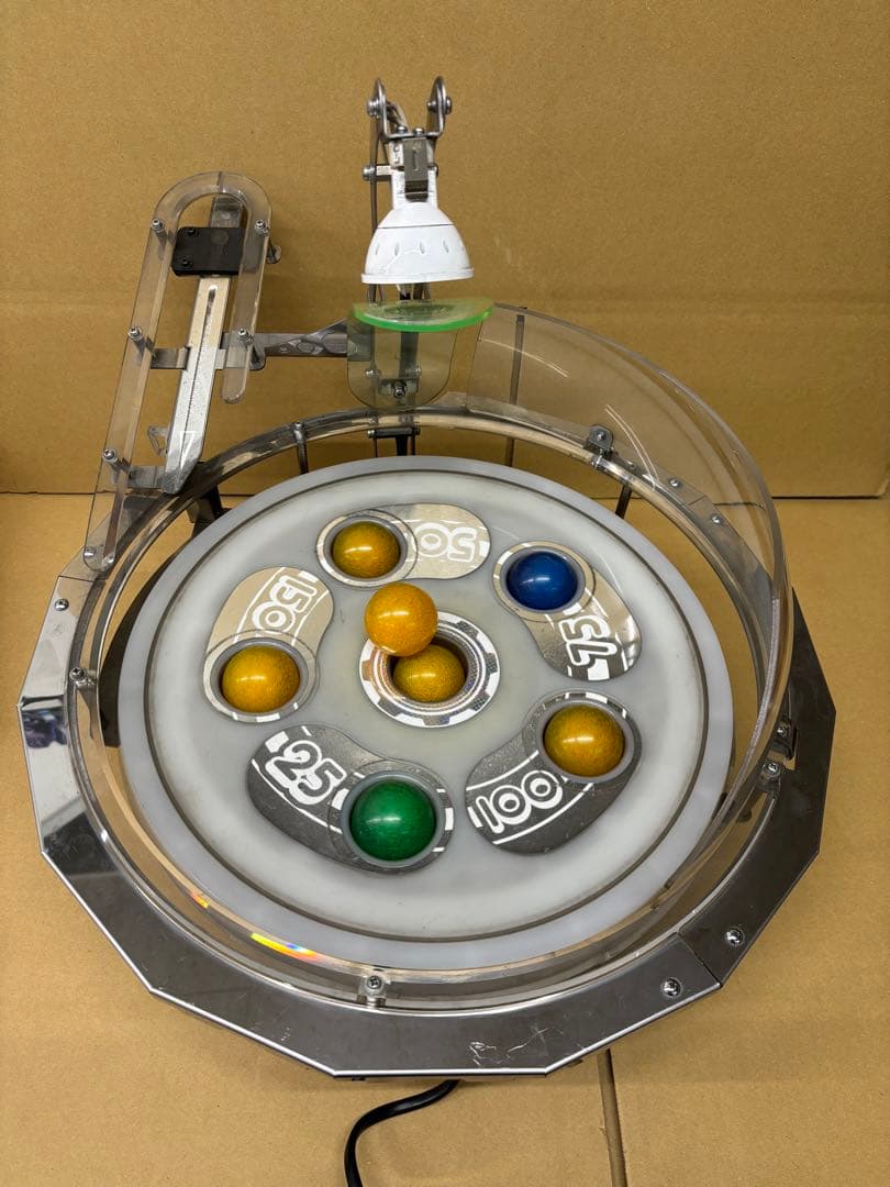 ガリレオファクトリー 抽選機実動 メダルゲーム 筐体部品