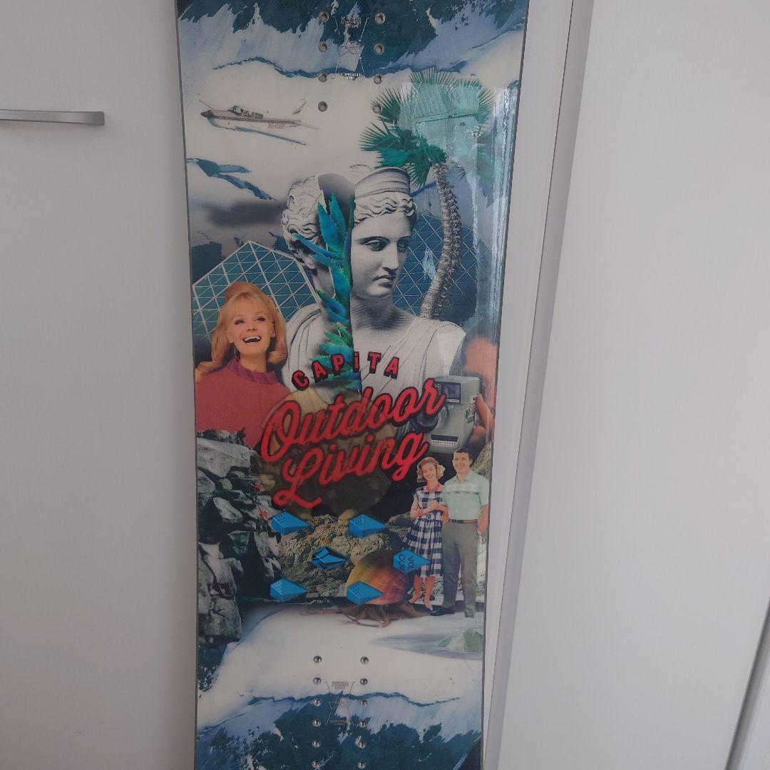 CAPiTA スノーボード板　BURTONビンディングセット