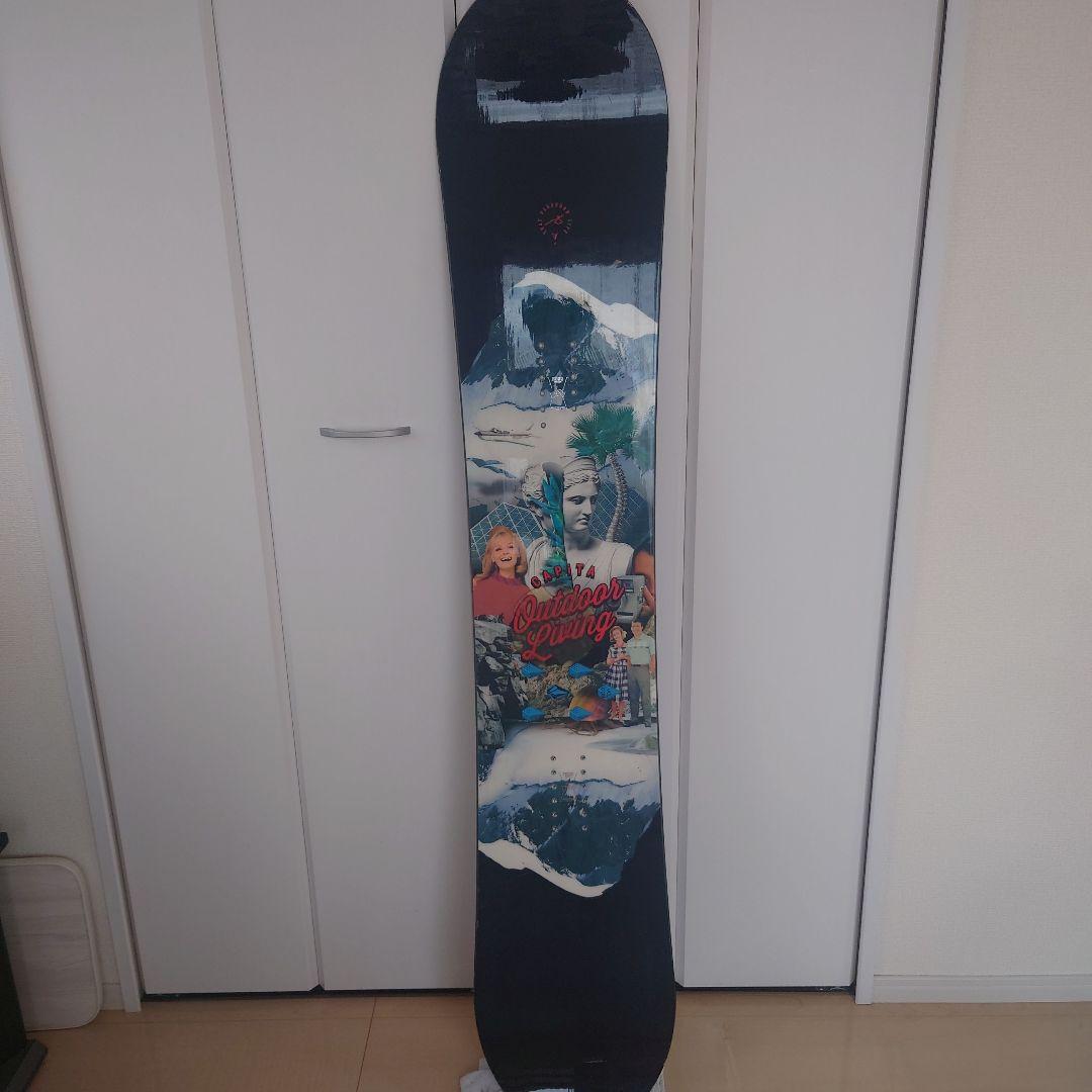 CAPiTA スノーボード板　BURTONビンディングセット