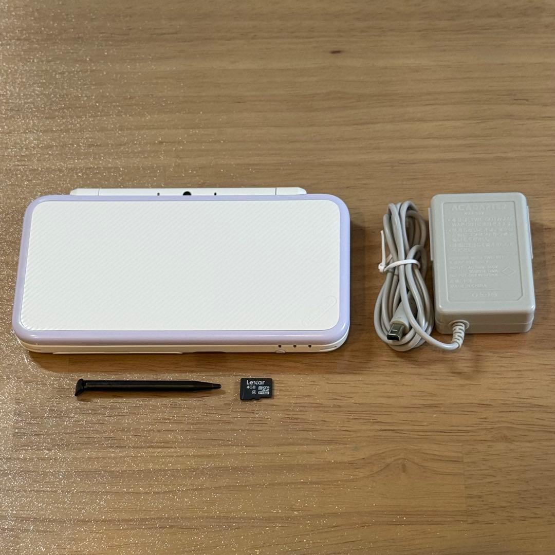 9-016 Newニンテンドー2DS LL ホワイト×ラベンダー
