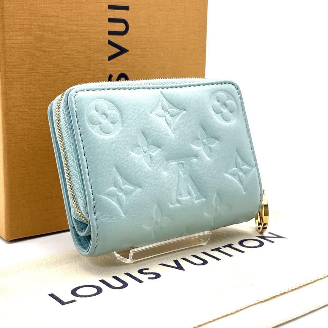 現行◆未使用級◆ルイヴィトン ポルトフォイユ ルー クッサン ブルー