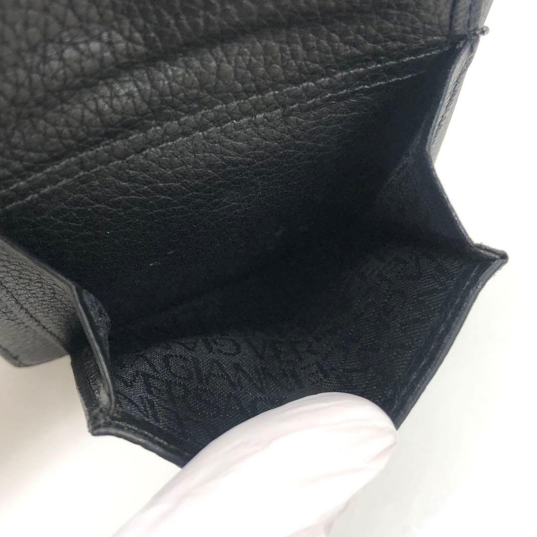 GIANNI VERSACE ジャンニ・ヴェルサーチ レザー 二つ折り財布