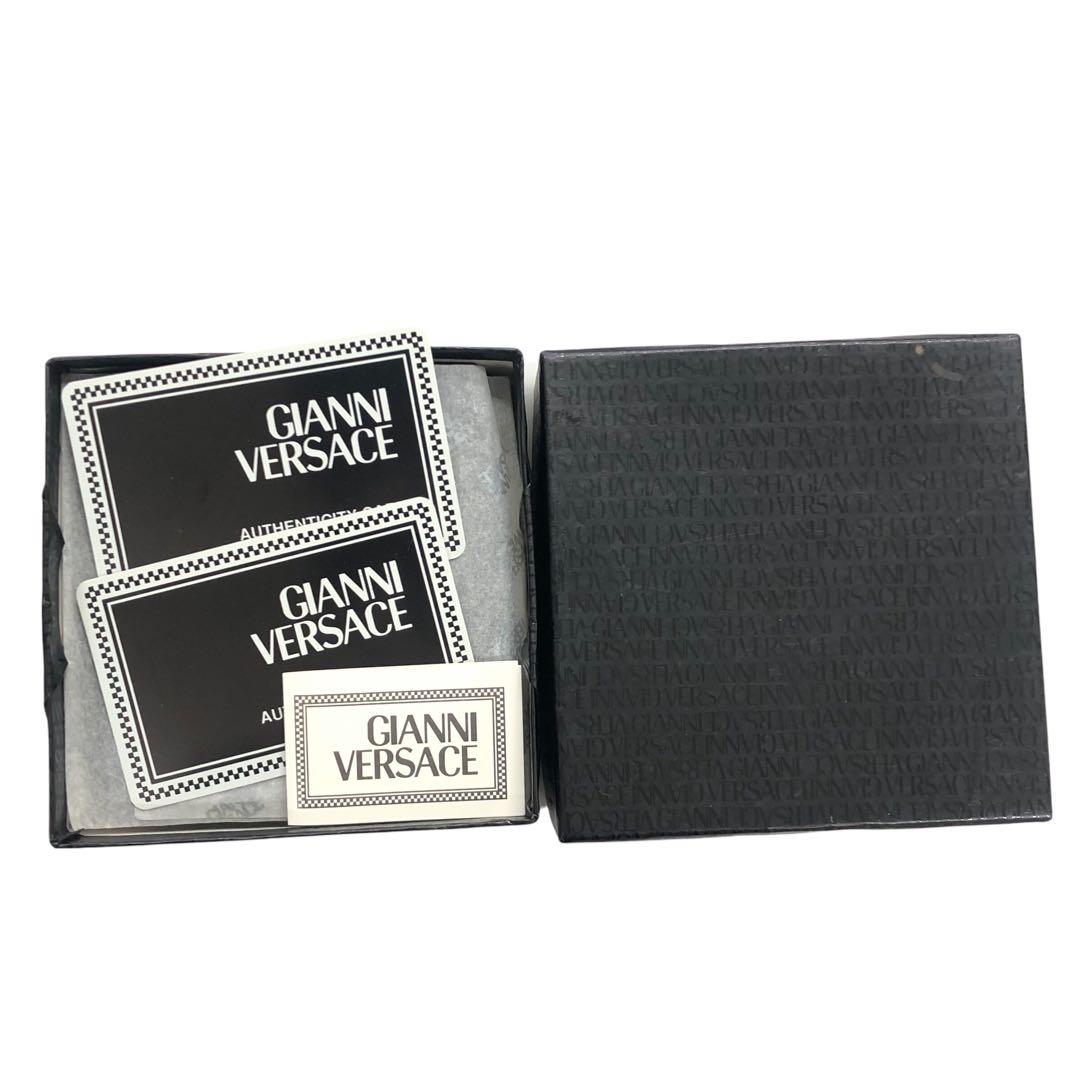 GIANNI VERSACE ジャンニ・ヴェルサーチ レザー 二つ折り財布