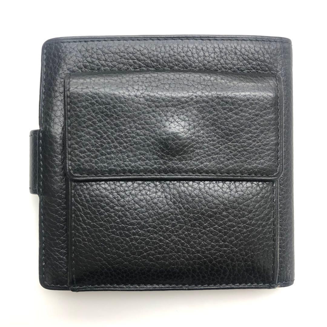 GIANNI VERSACE ジャンニ・ヴェルサーチ レザー 二つ折り財布