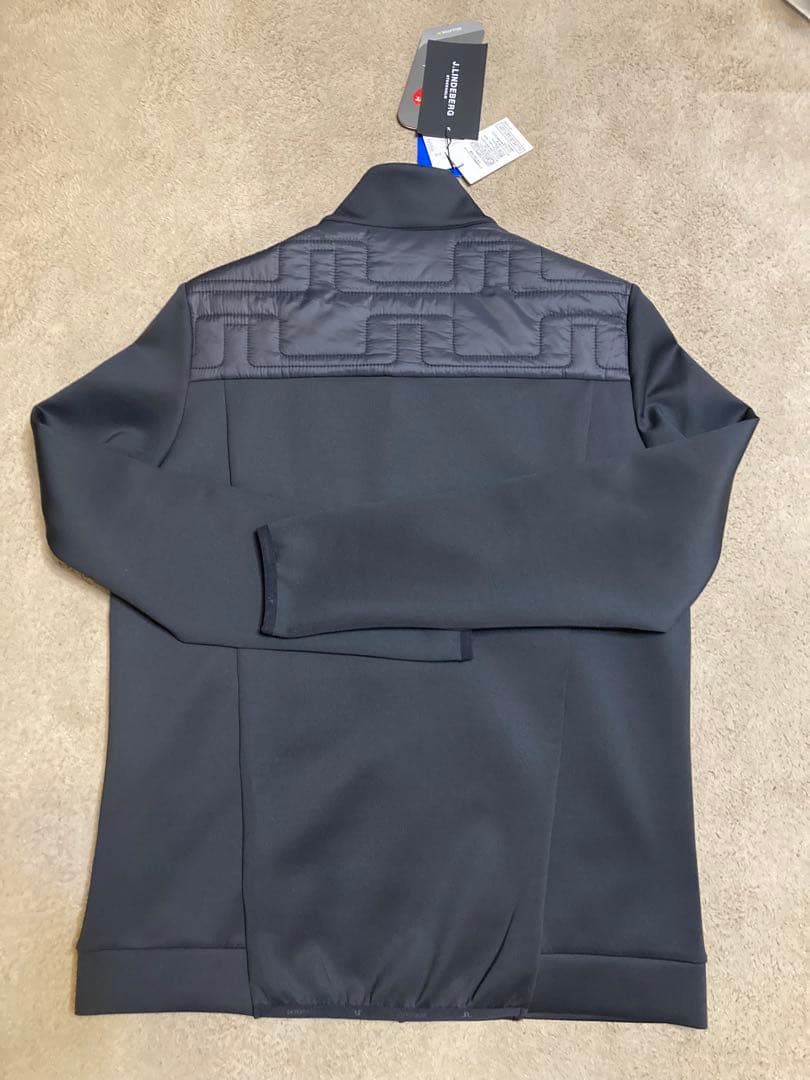 新品未使用　J.Lindeberg ブラック ジャケット