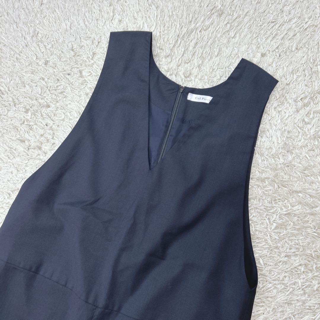 col pierrot オールインワン　シルク混　サロペット　ドゥーズィーエム