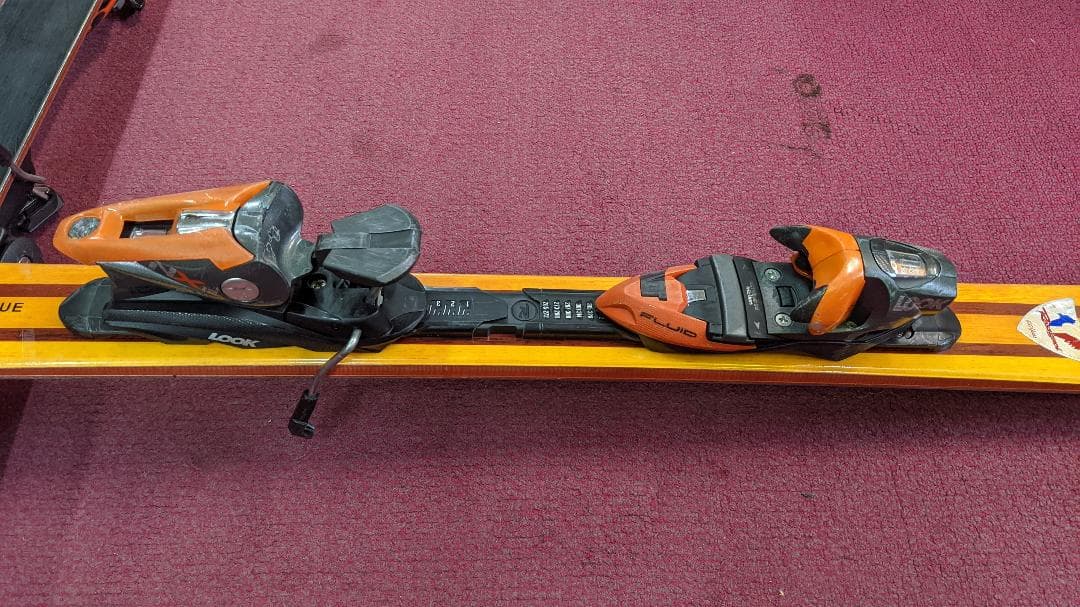 スキー 174 ROSSIGNOL OLYMPIQUE + LOOK FLUID