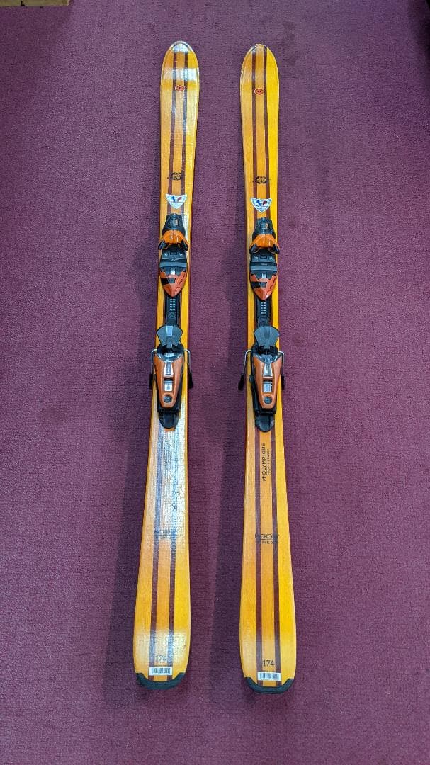 スキー 174 ROSSIGNOL OLYMPIQUE + LOOK FLUID