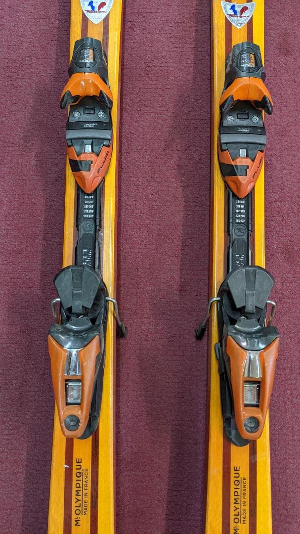 スキー 174 ROSSIGNOL OLYMPIQUE + LOOK FLUID