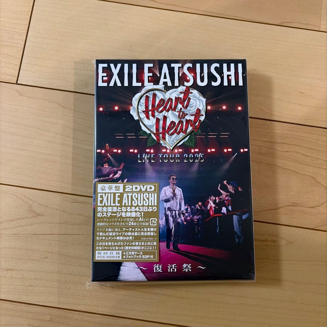 ミュージック EXILE ATSUSHI Heart to Heart 2DVD&CD