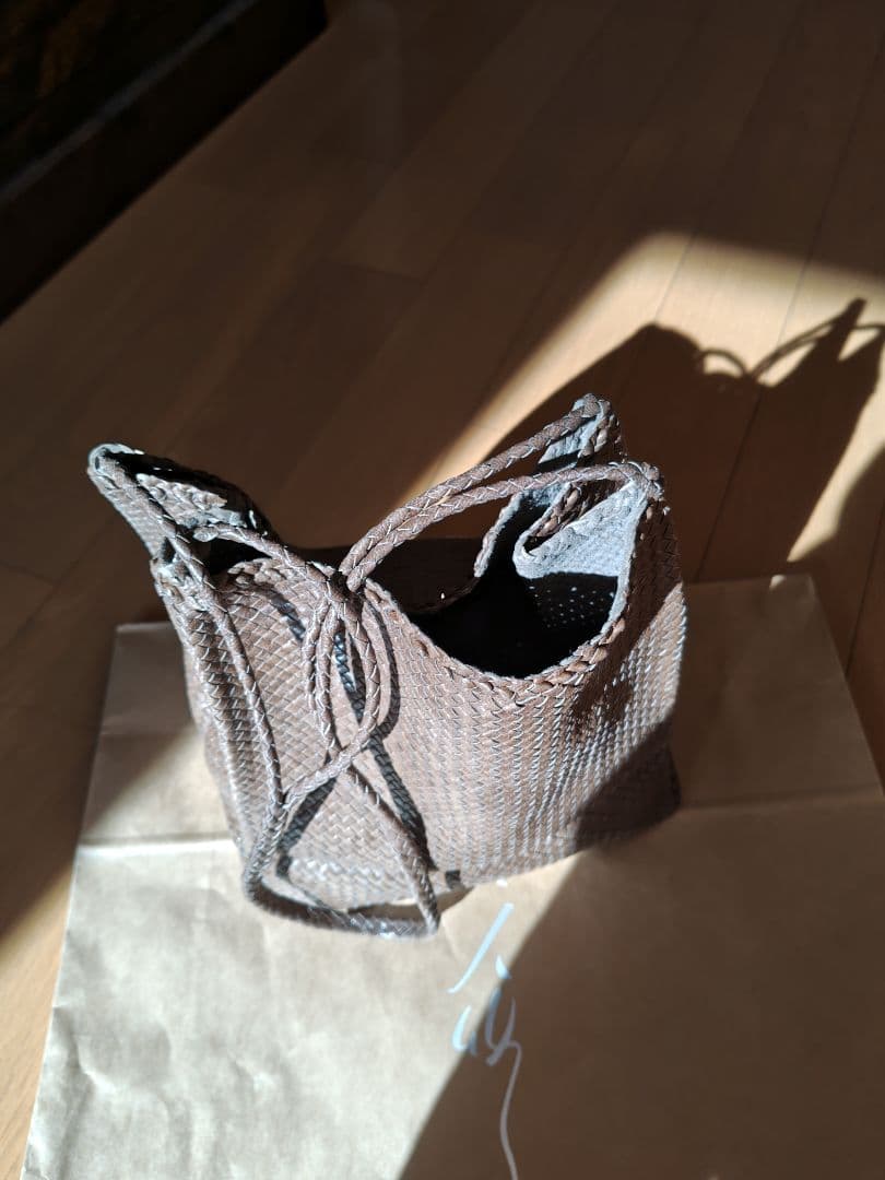 ヨーガンレール　美品　ゴートメッシュ　トートバッグ　ショルダーバッグ　ババグーリ