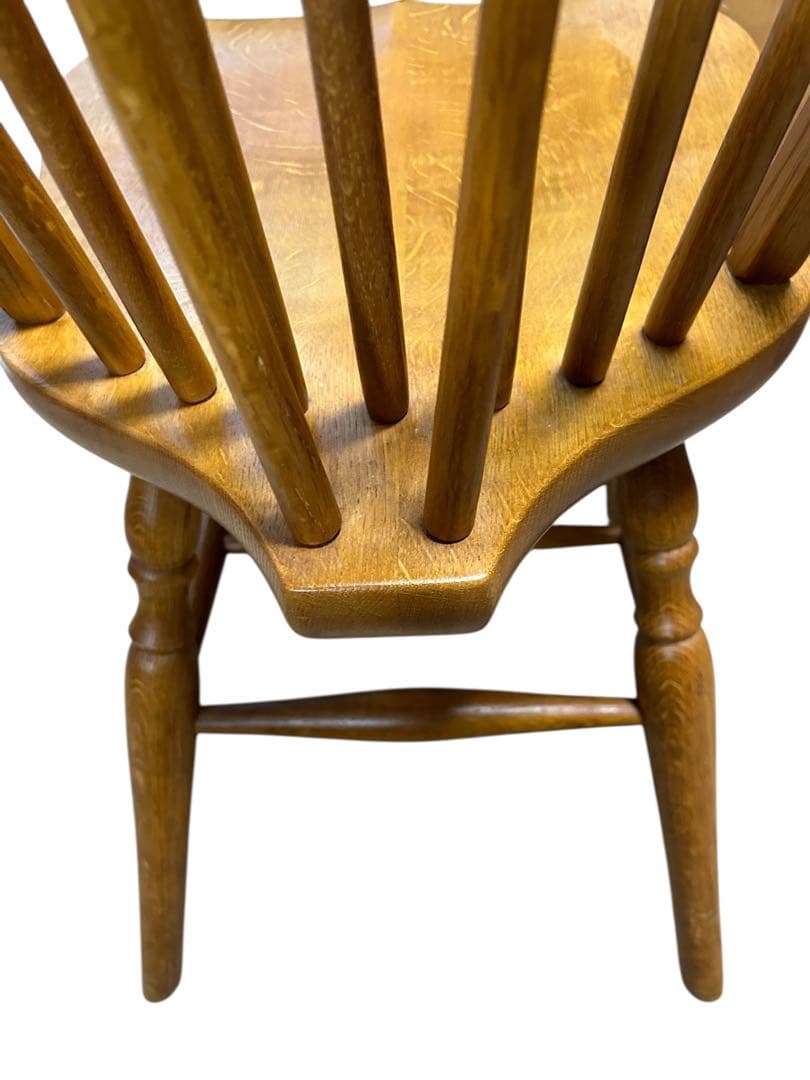 秋田木工 ウィンザーチェア ダイニングチェア 椅子　大塚家具美品