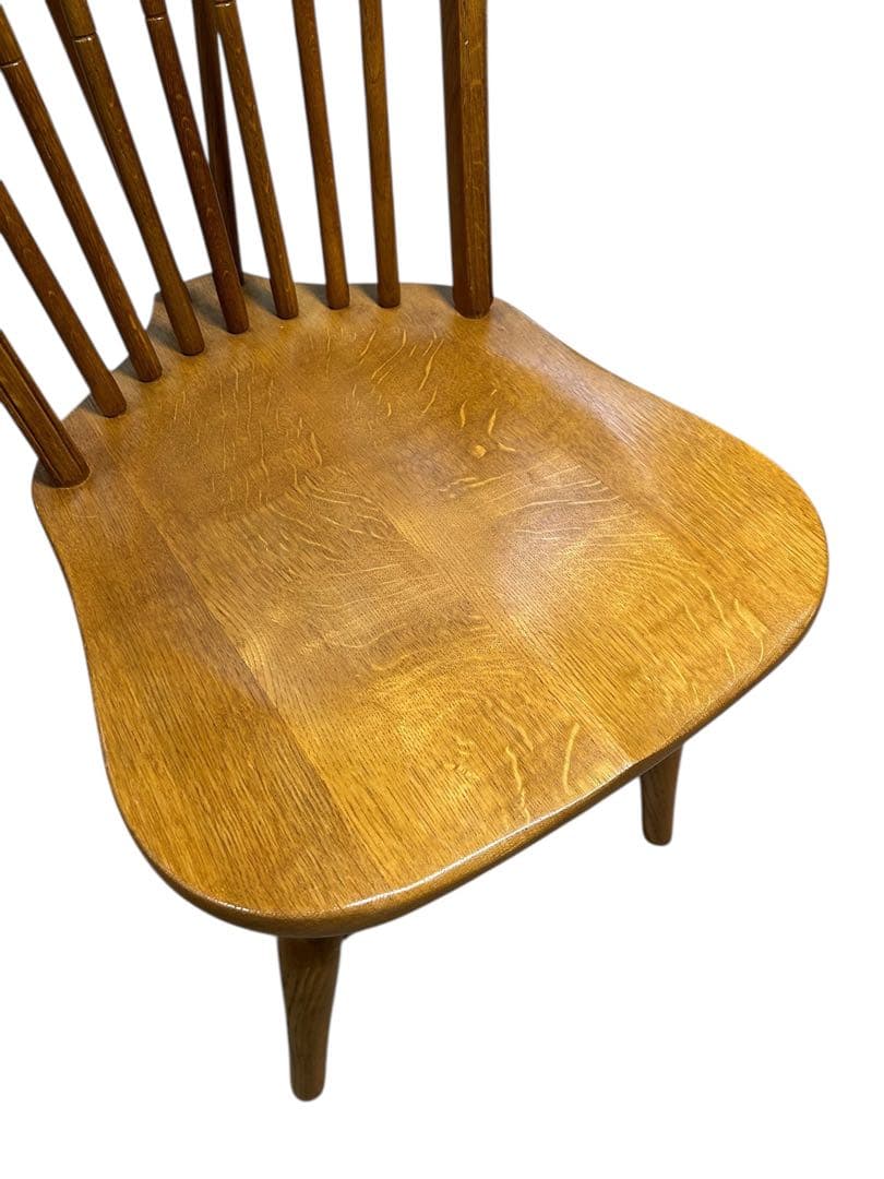 秋田木工 ウィンザーチェア ダイニングチェア 椅子　大塚家具美品