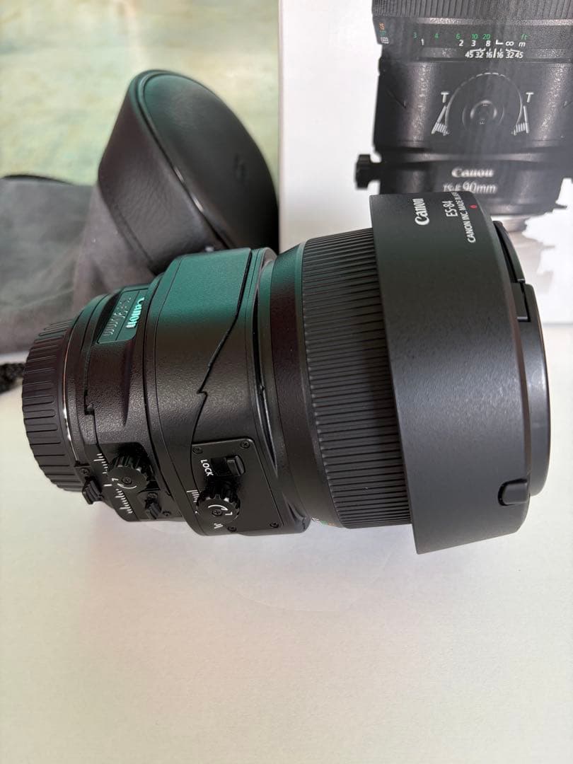 【美品】CANON/キャノン TS-E90mm F2.8L マクロ