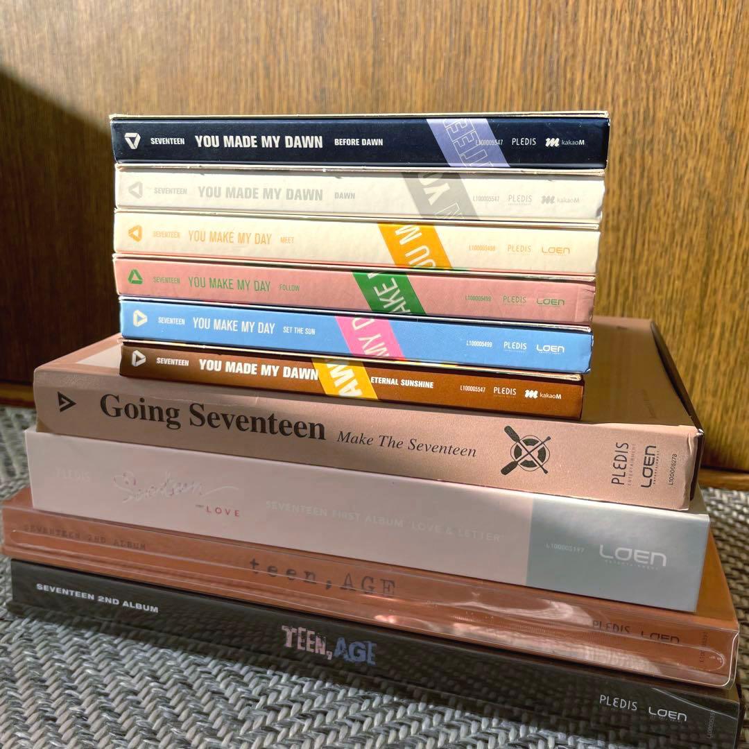 【即日発送】SEVENTEEN アルバム まとめ売り