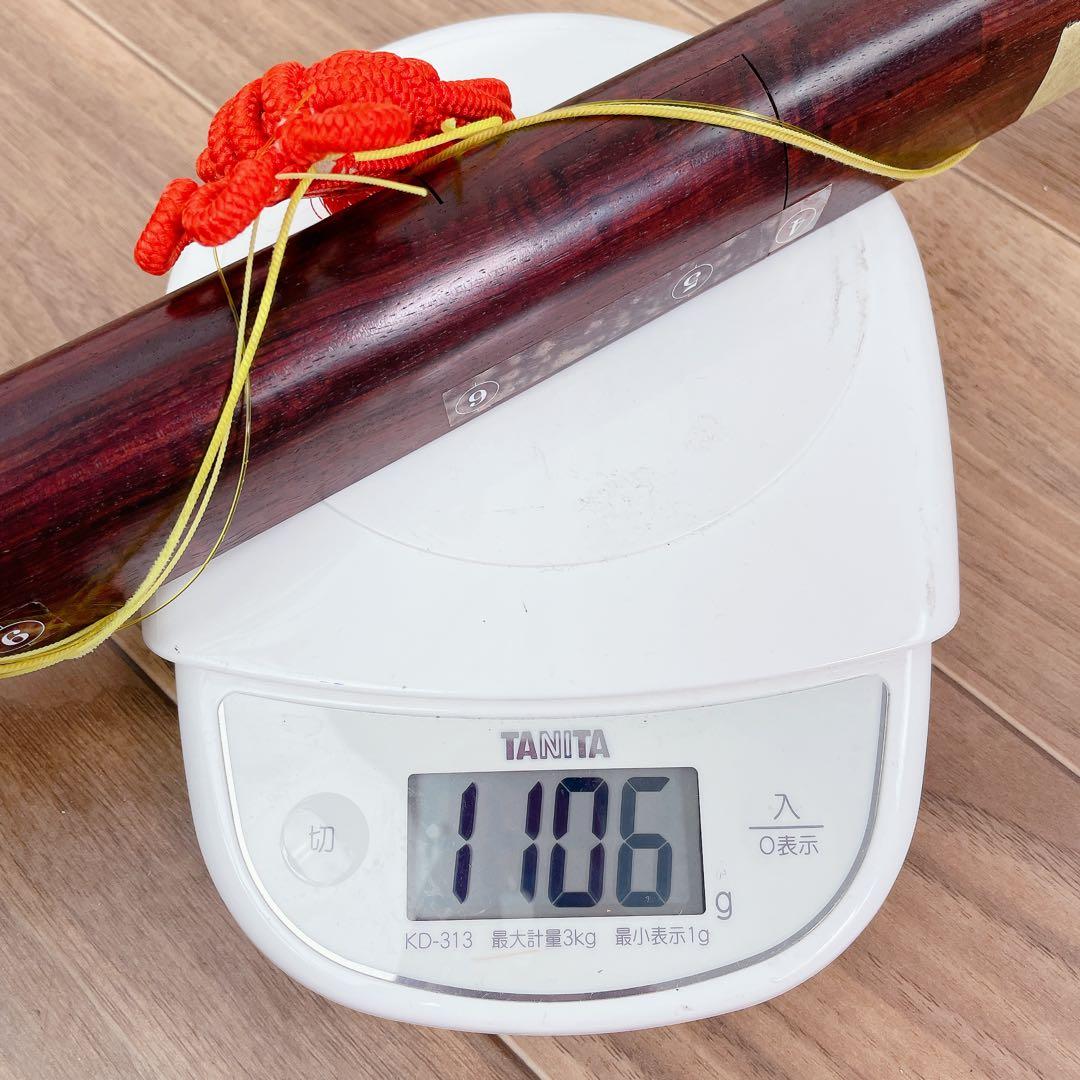 津軽三味線 高級 金ホゾ 二枚溝 鼈甲 太棹 綾杉彫 トチ 紅木