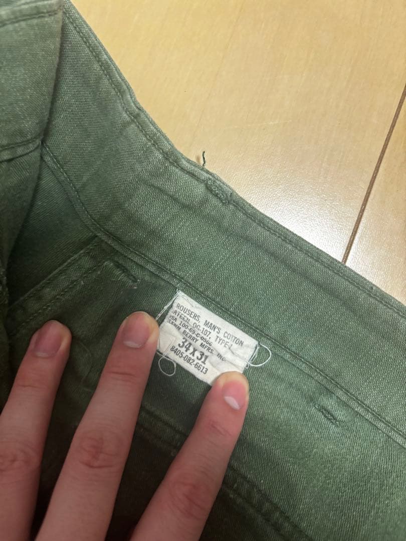 ベイカーパンツ 60s W34L31