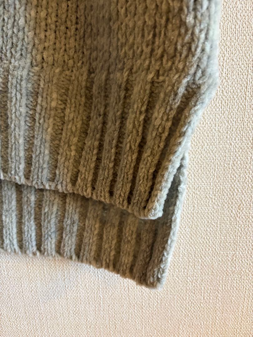 【ATON】WOOL MOLE クルーネックベスト