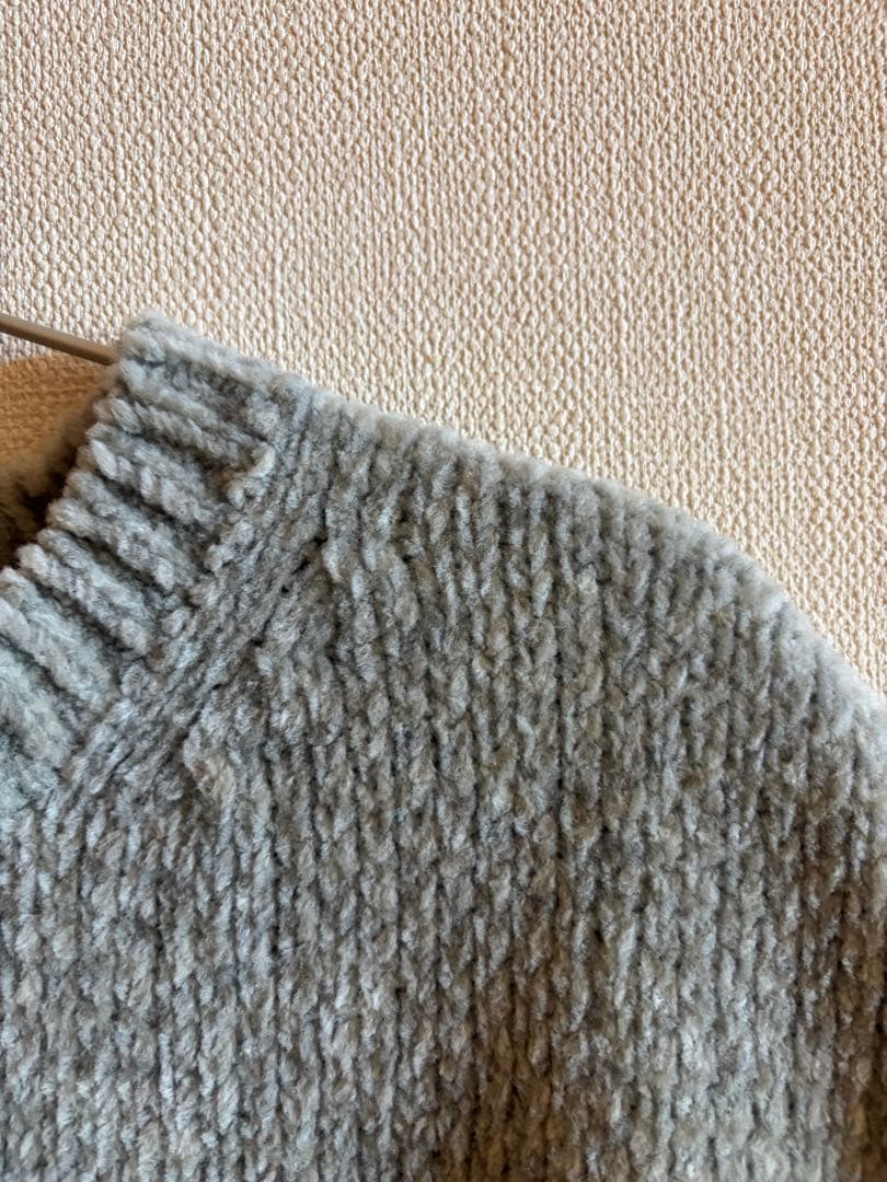 【ATON】WOOL MOLE クルーネックベスト