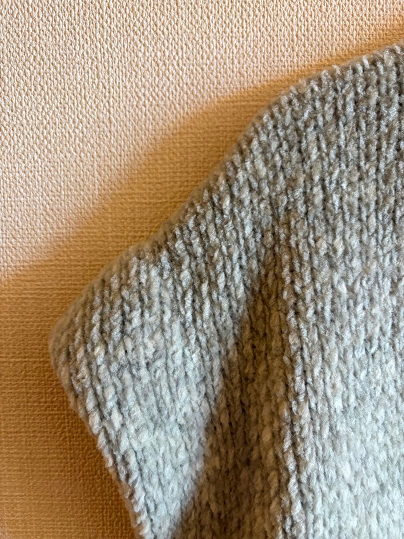 【ATON】WOOL MOLE クルーネックベスト