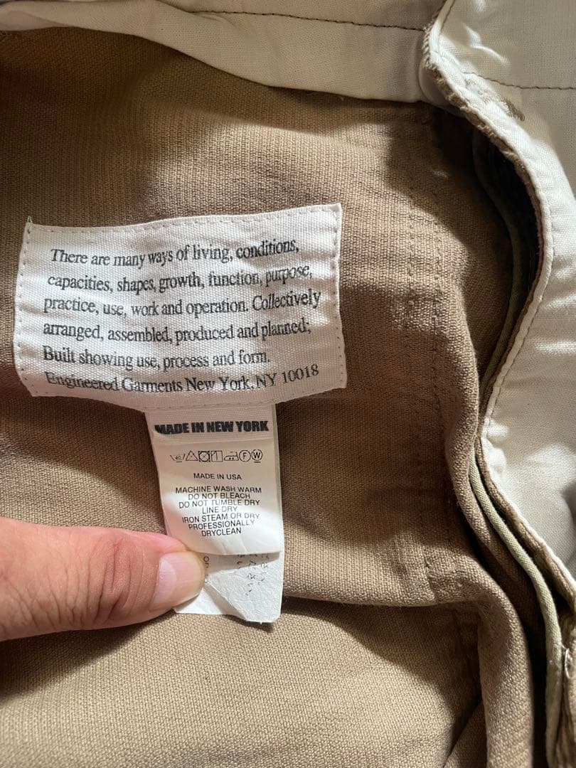 【美品】エンジニアドガーメンツファティーグショーツコーデュロイ サイズＳ2020