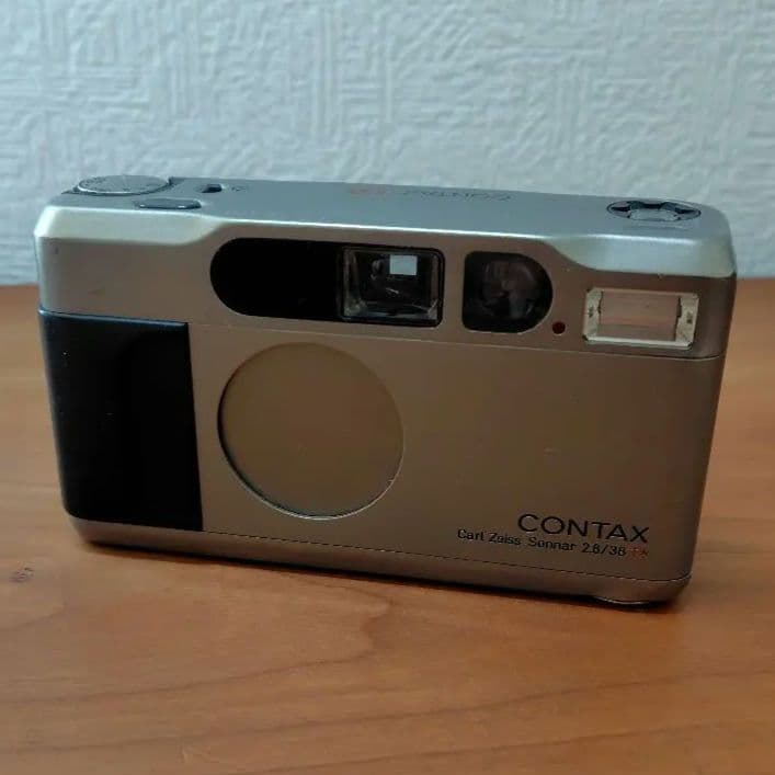 【shu】CONTAX T2 シルバー コンパクトフィルムカメラ
