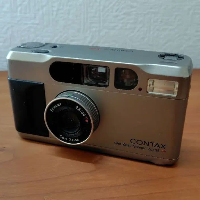 【shu】CONTAX T2 シルバー コンパクトフィルムカメラ