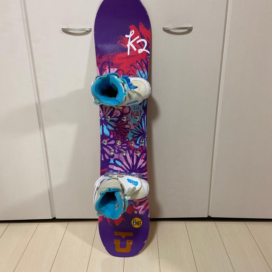 スノーボード　キッズ3点セット　K2LILCAT110cm バートンブーツバイン
