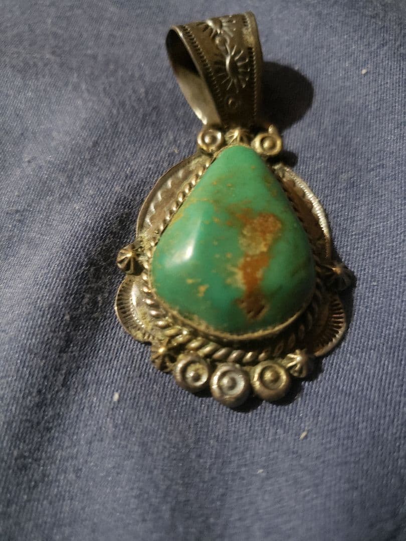 ターコイズ シルバーペンダント