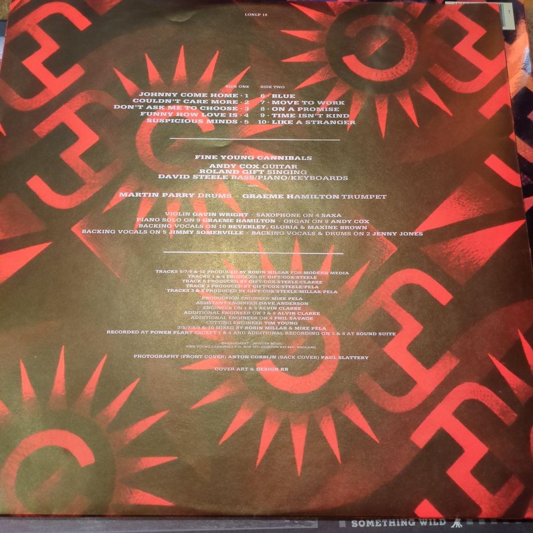 洋楽 FineYoungCannibals The Raw & The Cooked