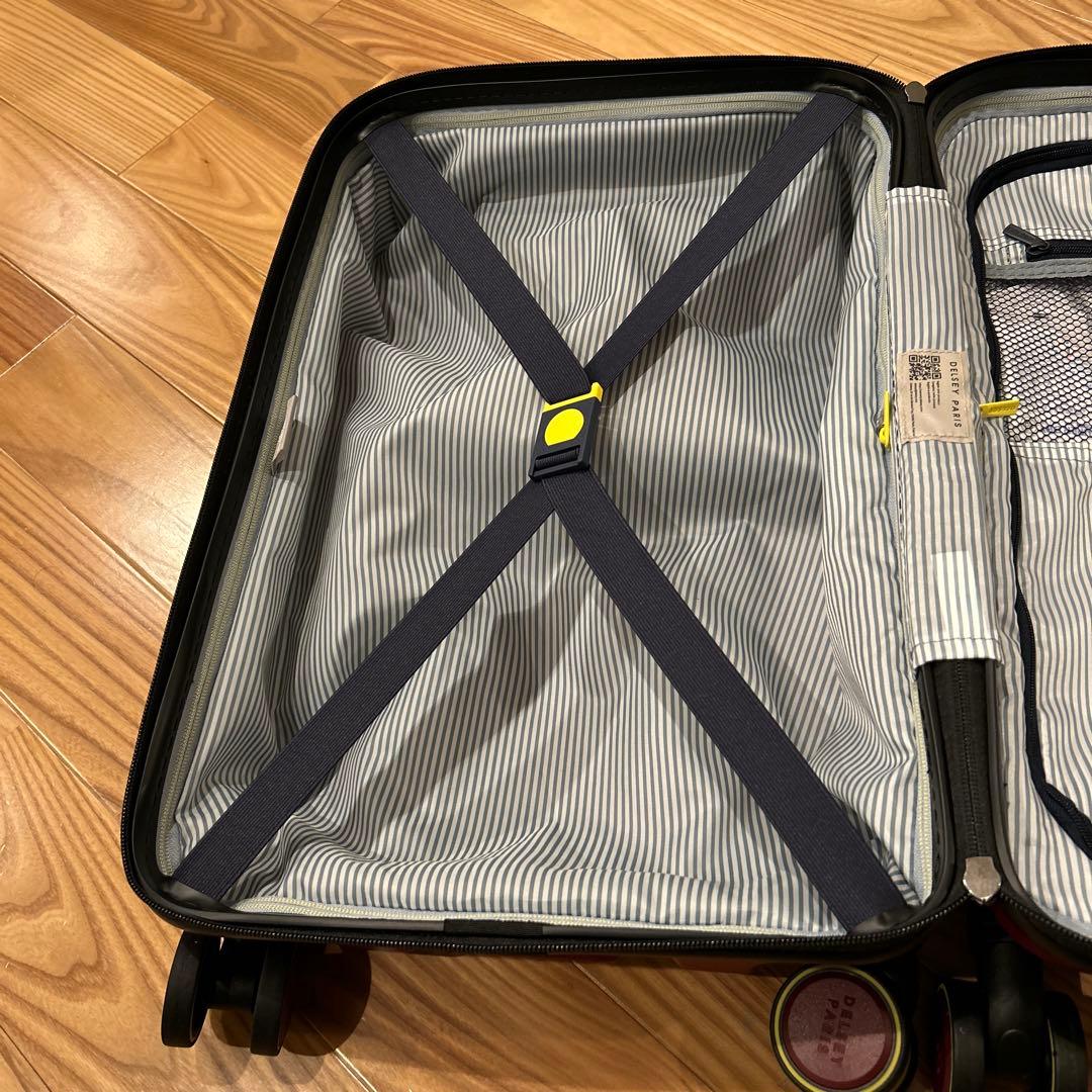 DELSEY デルセー　小型スーツケース　機内持ち込み可能　赤