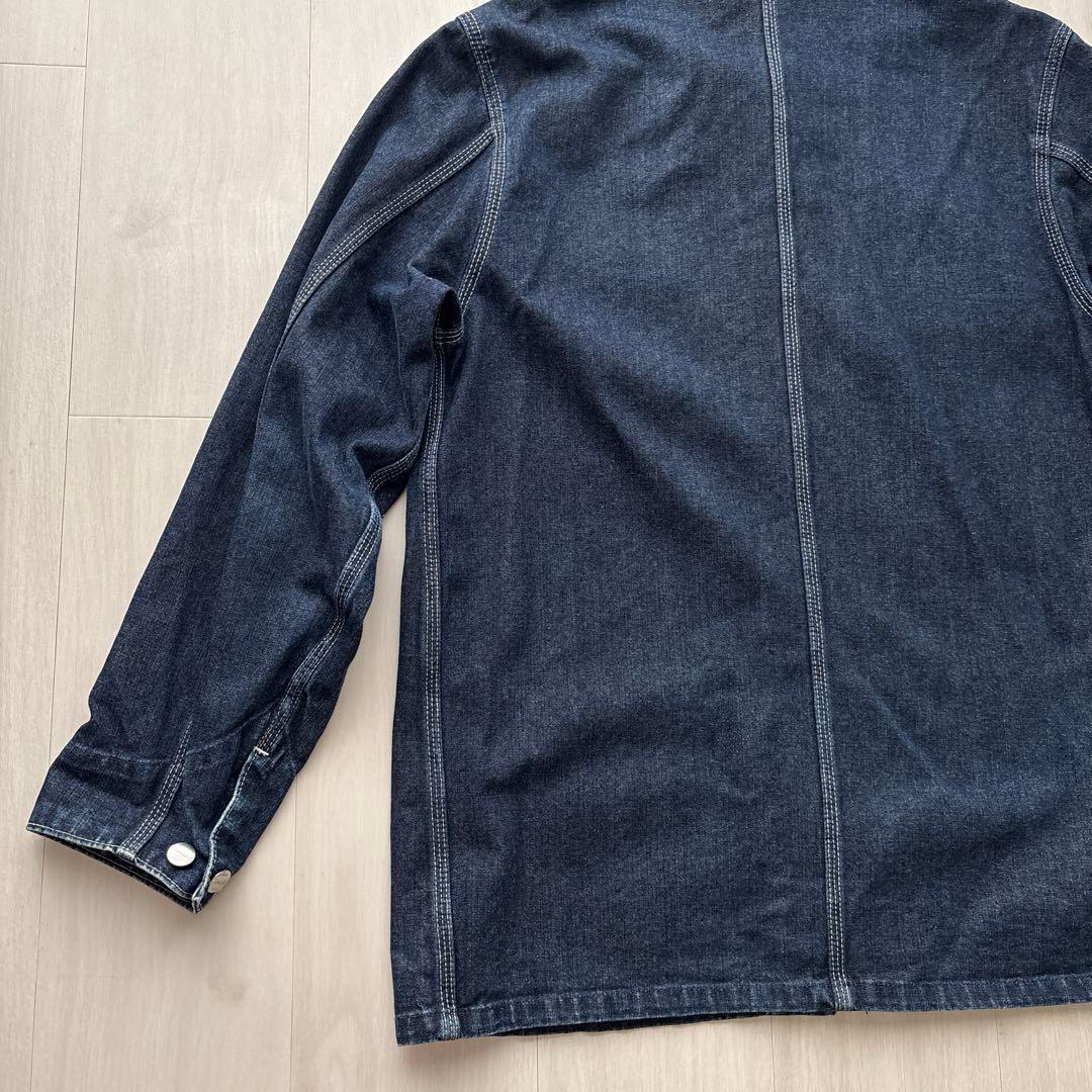 ア*ト様 Carhartt　カバーオール　デニム　ジャケット　濃紺
