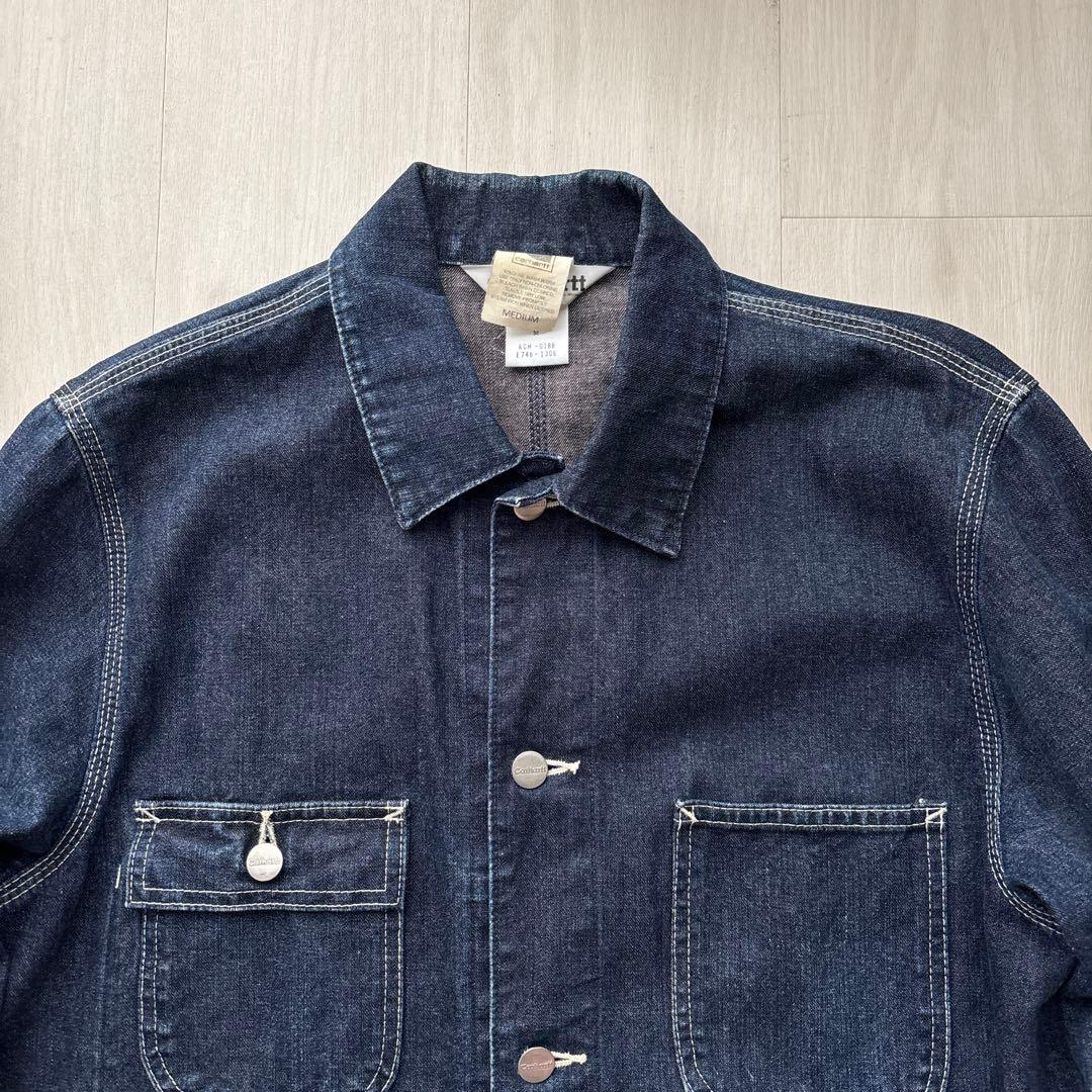 ア*ト様 Carhartt　カバーオール　デニム　ジャケット　濃紺