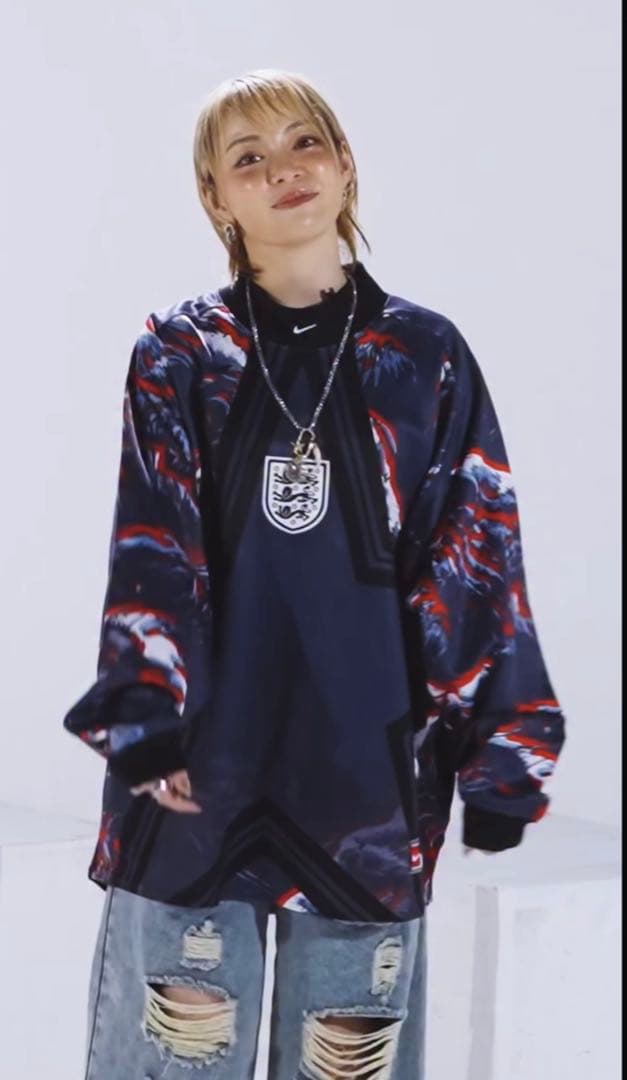 即完売品！イングランドオーセンティックゴールキーパージャージー USMサイズ