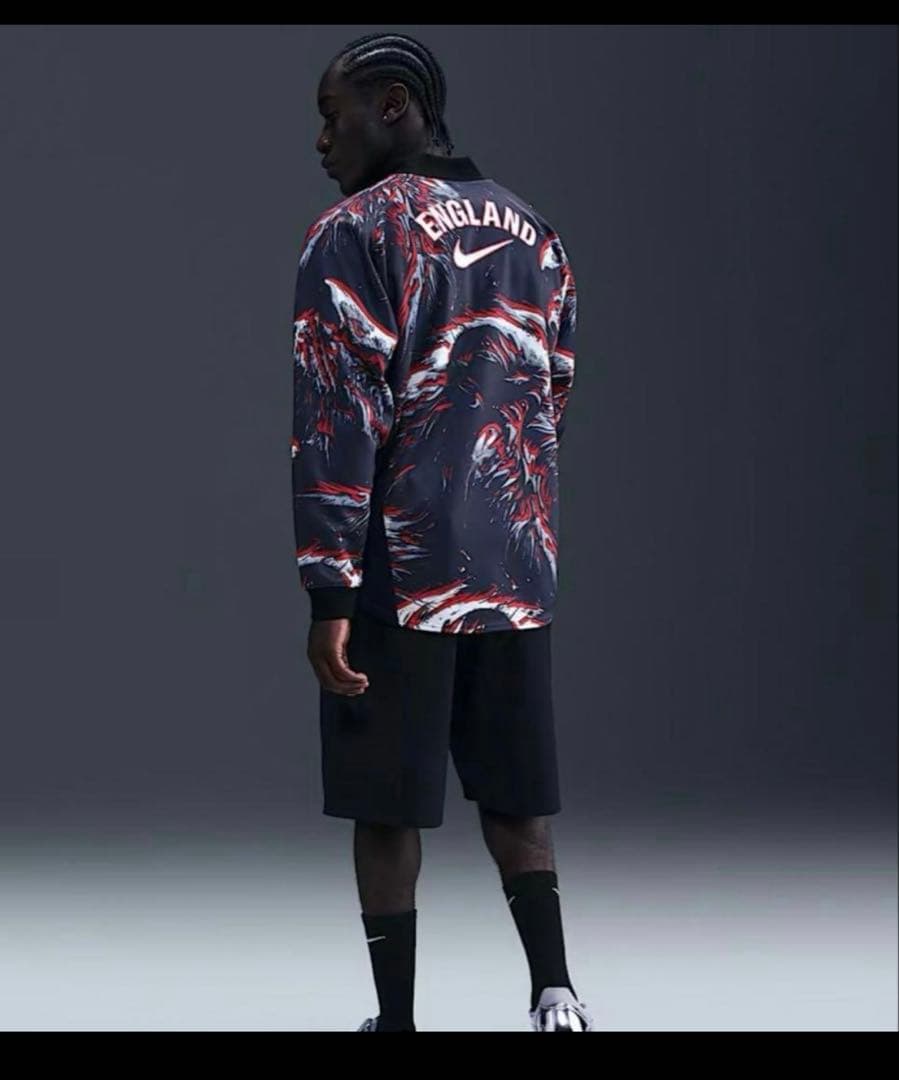 即完売品！イングランドオーセンティックゴールキーパージャージー USMサイズ