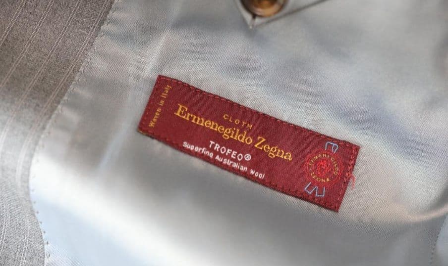 Ermenegildo Zegna グレー スーツ　トロフェオ