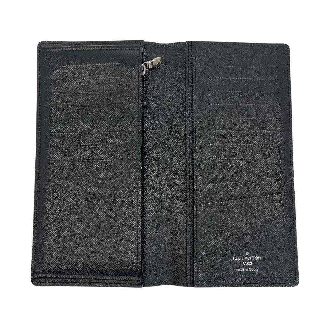 美品⭐︎現行 ルイヴィトン ノワール エピ ポルトフォイユブラザ 二つ折り長財布