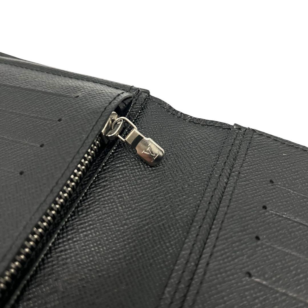 美品⭐︎現行 ルイヴィトン ノワール エピ ポルトフォイユブラザ 二つ折り長財布