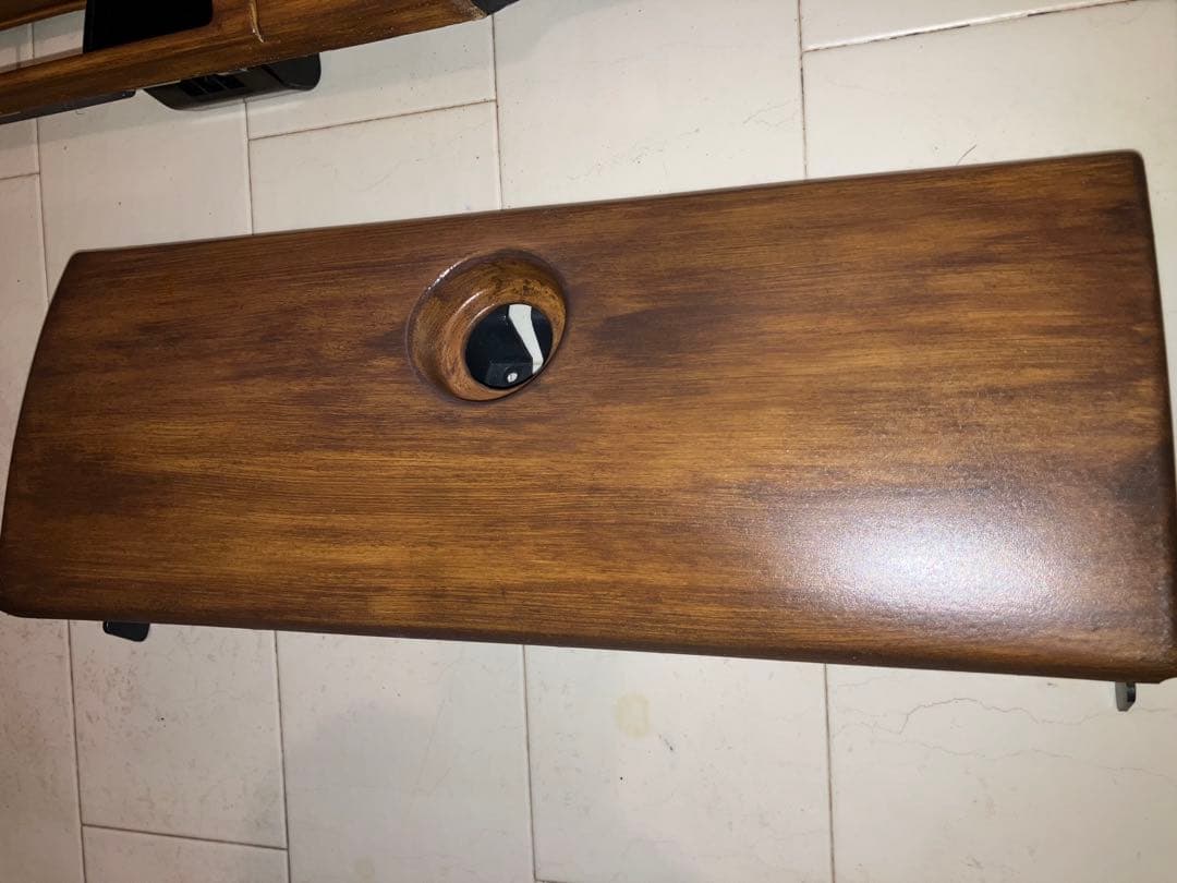 ジムニーJA22純正メーターパネル　グローブボックス蓋　ウッド調　塗装品